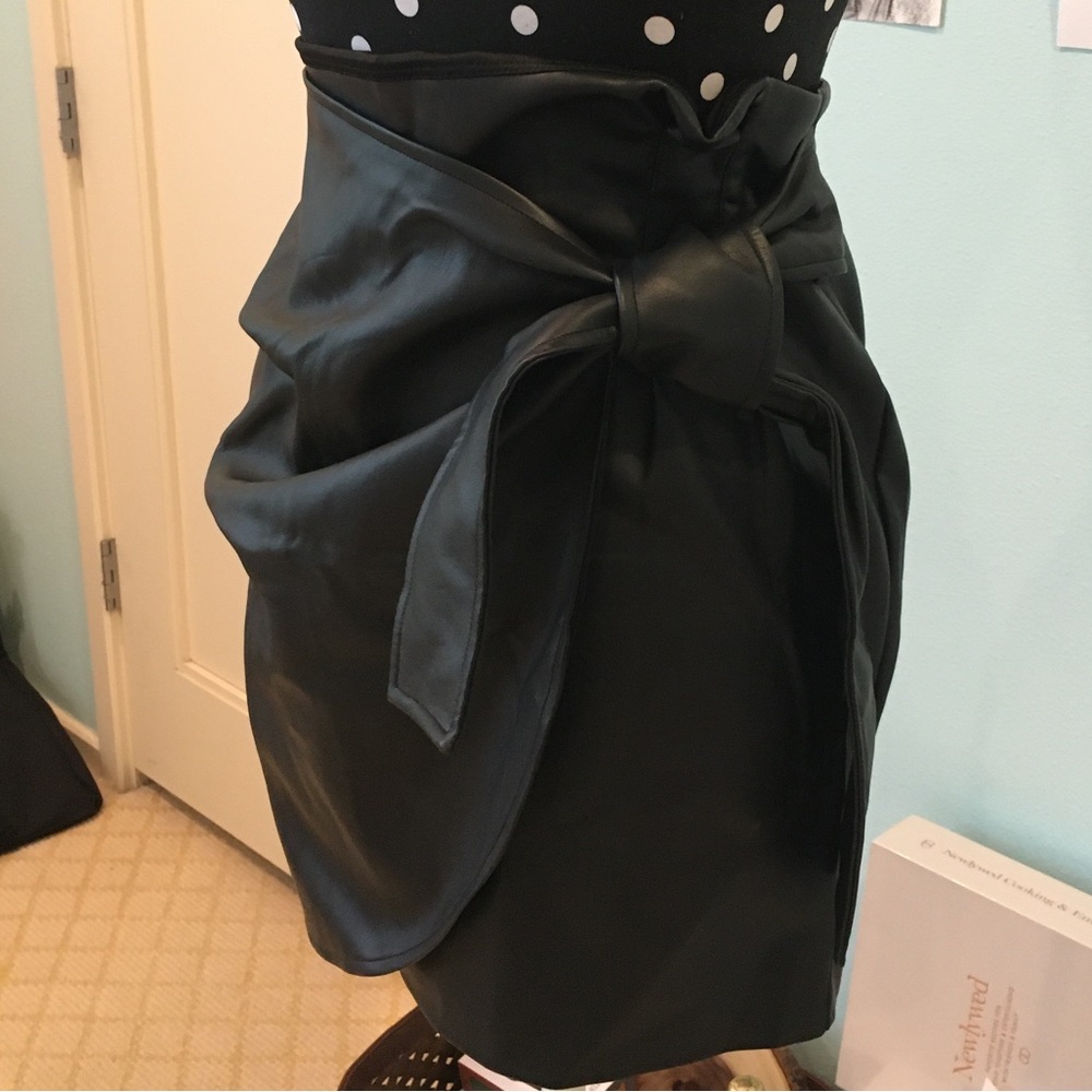 Express Faux Leather Skirt